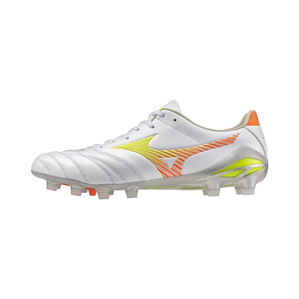 26AW Morelia Neo V Pro Football / Soccer Boots (Shoes) (White / Evening Primrose / Lava Orange) [Unisex]