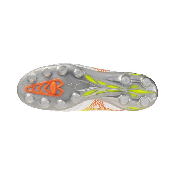 26AW Morelia Neo V Pro Football / Soccer Boots (Shoes) (White / Evening Primrose / Lava Orange) [Unisex]