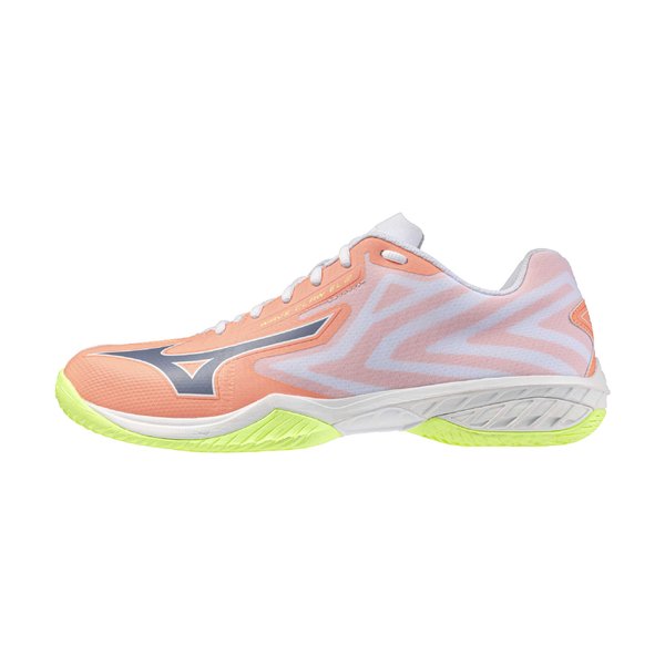 26AW Wave Claw EL 2 Badminton Shoe (Flamingo Coral / Wild Wind / Lime Pulp) [Unisex]