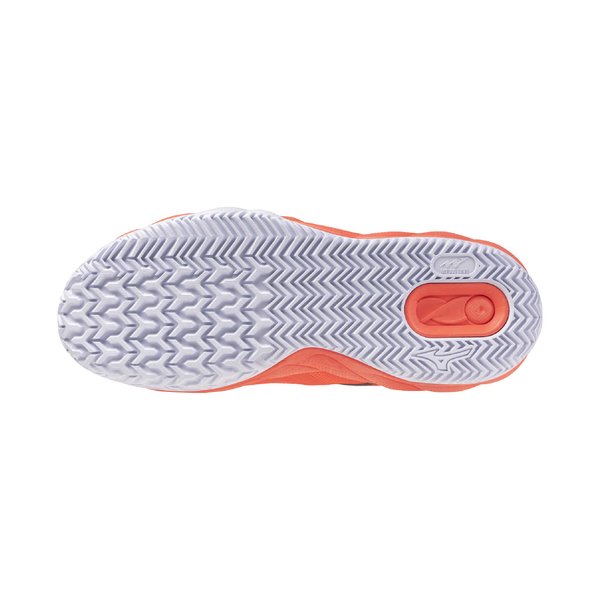 26AW Wave Enforce Court 2 Padel Shoe (Lava Orange / Black Oyster / Yellow Jasper) [Unisex]