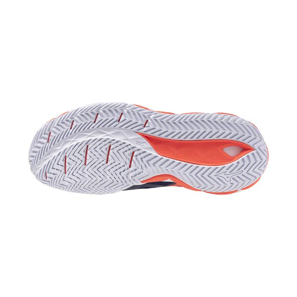 26AW Wave Enforce Tour 2 AC Tennis / Pickleball Shoe (Beacon Blue / White / Lava Orange) [Unisex]