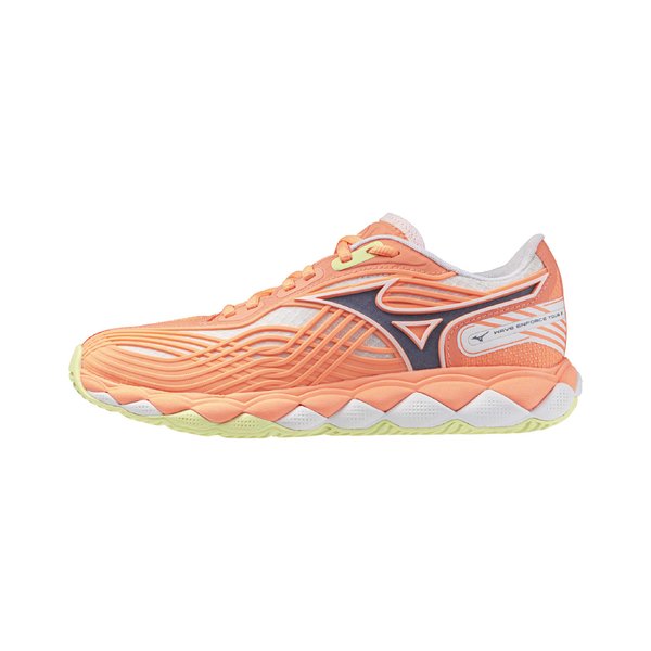 26AW Wave Enforce Tour 2 AC Tennis / Pickleball Shoe (Flamingo Coral / Wild Wind / Grossular Green) [Women's]