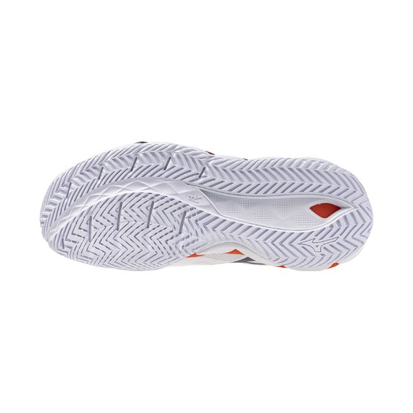 26AW Wave Enforce Tour 2 AC Tennis / Pickleball Shoe (White / Insignia Blue / Orange.com) [Unisex]