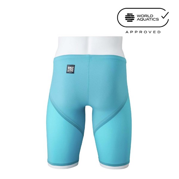 GX SONIC 6 ET Racing Half Spats (Black x Turquoise) (Men's)