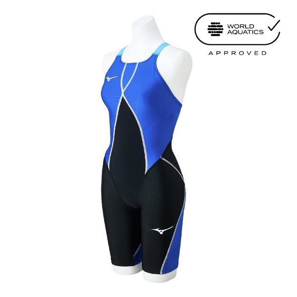 GX SONIC DUAL Racing Half Suit (Black x Blue) (Women's)