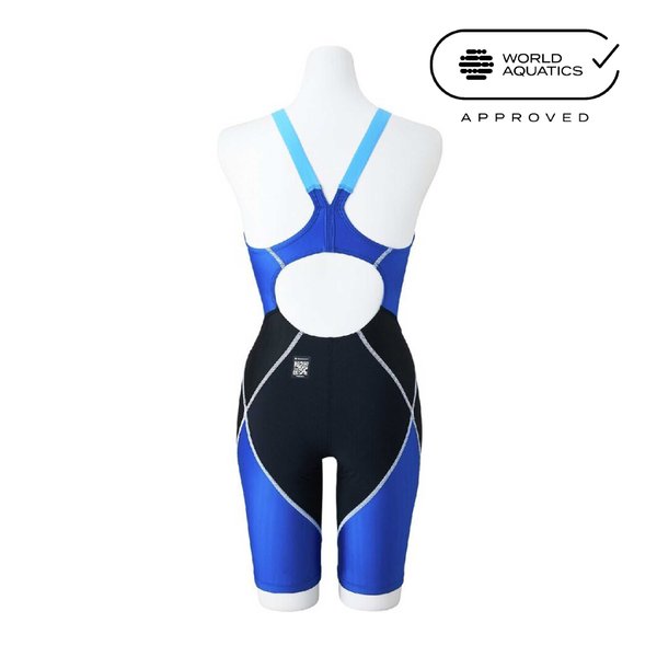 GX SONIC DUAL Racing Half Suit (Black x Blue) (Women's)