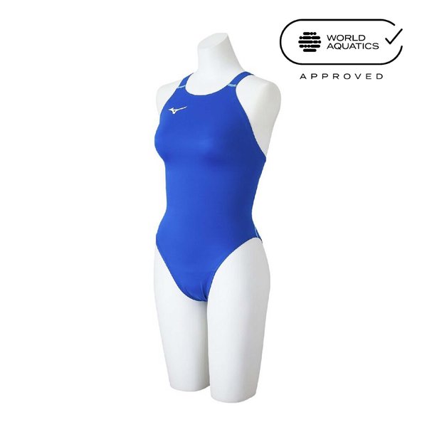 GX SONIC STREAM High-Cut Racing Suit (Laced Open Back) (Blue) (Women's)