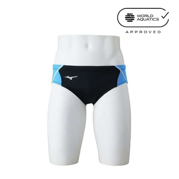 GX SONIC STREAM Racing V-Pants (Black x Saxophone) (Men's)