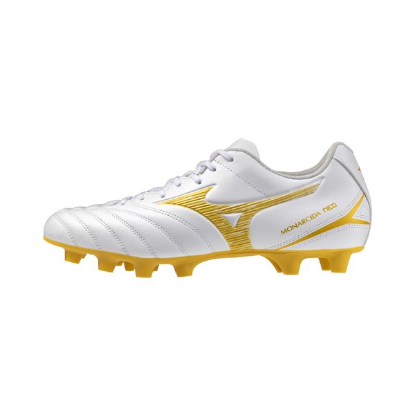 26AW Monarcida Neo III Select Football / Soccer Boots (Shoes) (White / MP Gold) [Unisex]