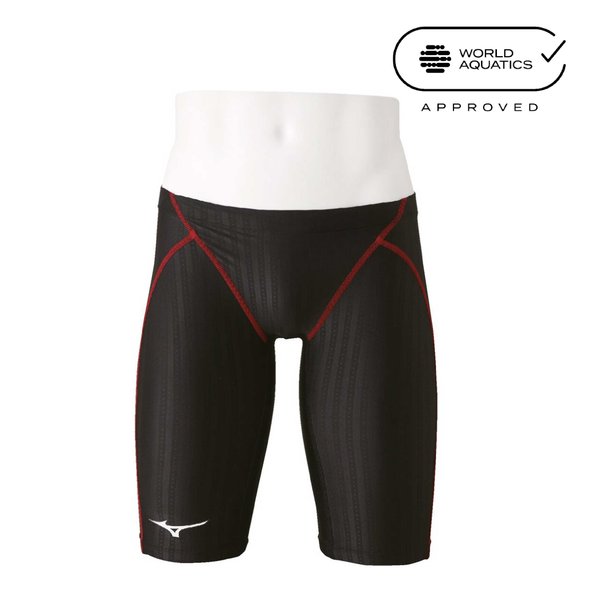 STREAM ACE Racing Half Spats (Black x Red) (Junior Boys')