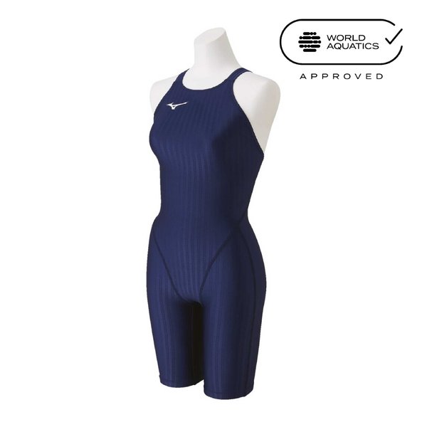 STREAM ACE Racing Half Suit (Race Open Back) (Navy) (Women's)