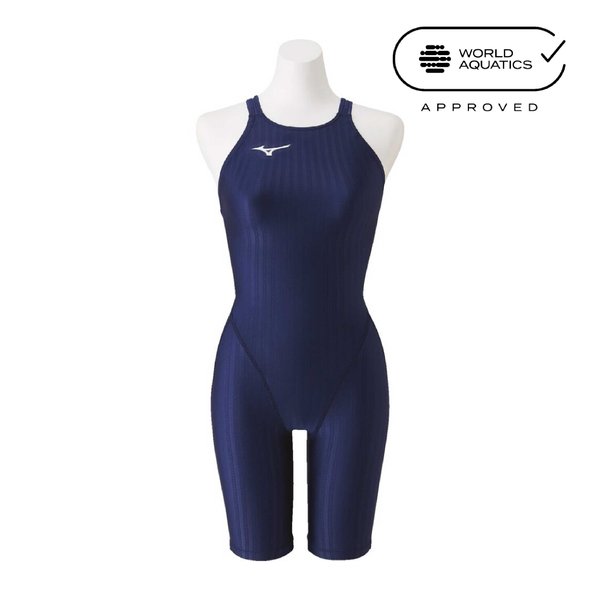 STREAM ACE Racing Half Suit (Race Open Back) (Navy) (Women's)