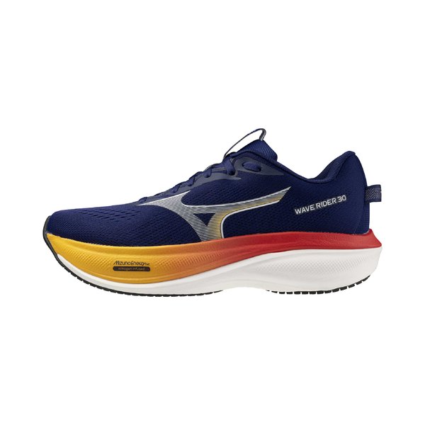 26AW Wave Rider 30 2E [Wide] Running Shoe (Beacon Blue / White / Artisan's Gold) [Men's]