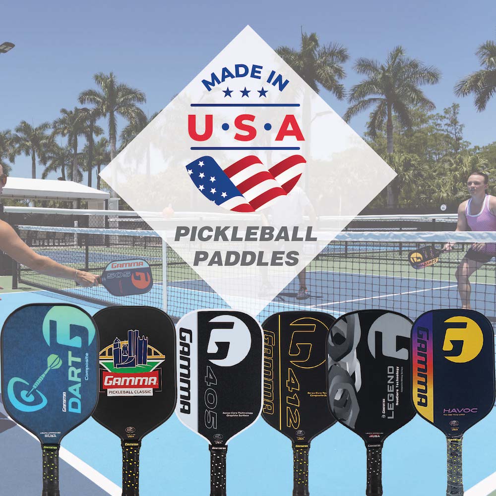 GAMMA Made in USA Pickleball Paddles